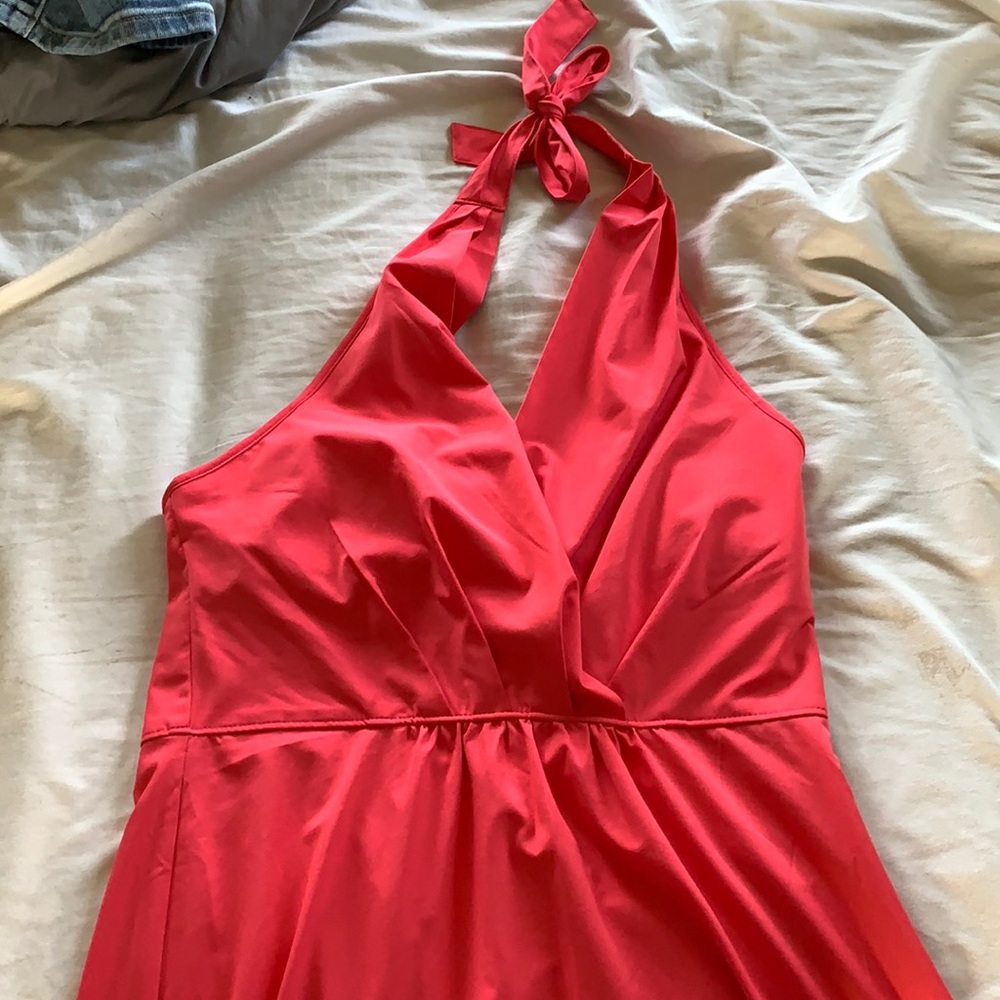 Beautiful coral Athleta dress